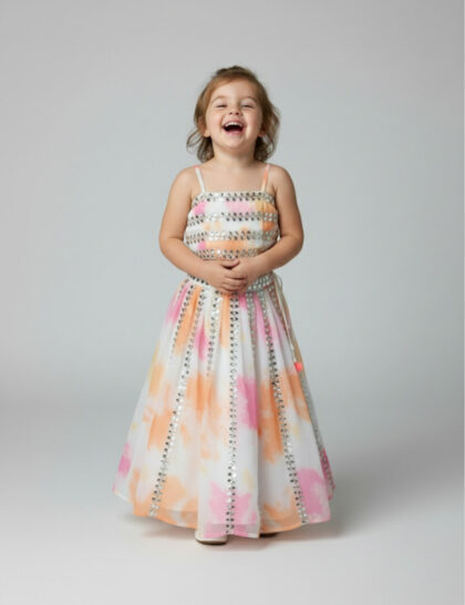 Pastel Cloud Mirror Work Set