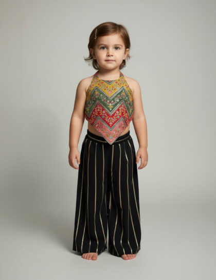 Little Gypsy Halter Palazzo Set