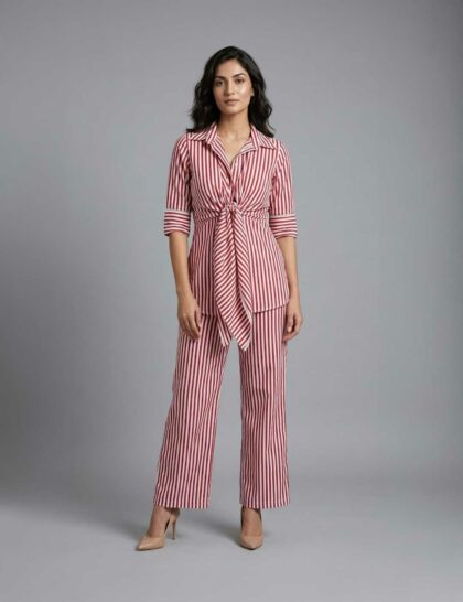Rose Coast Striped 3Pc Set