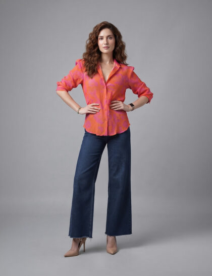 Orangey Neon Shirt