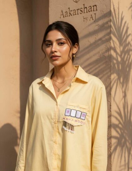 Mahj Mood Shirt (Yellow)